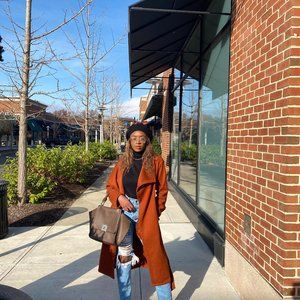 Trench Coat with Pockets